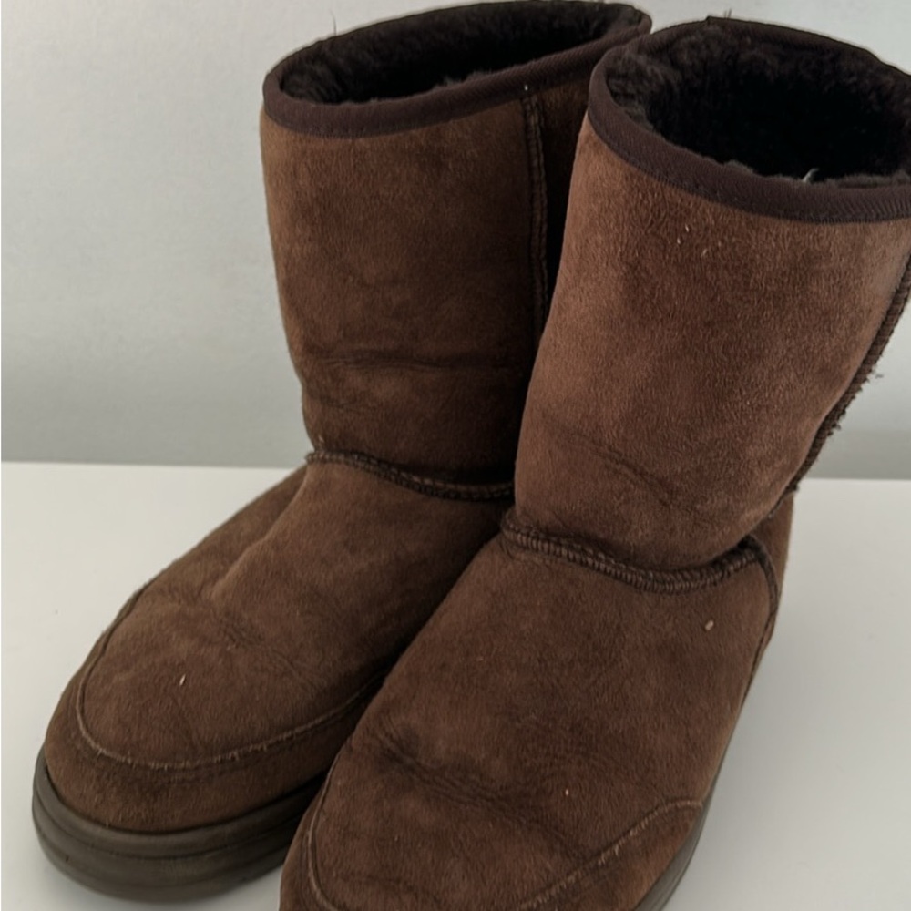 UGG Chocolate Brown Shearling Boots